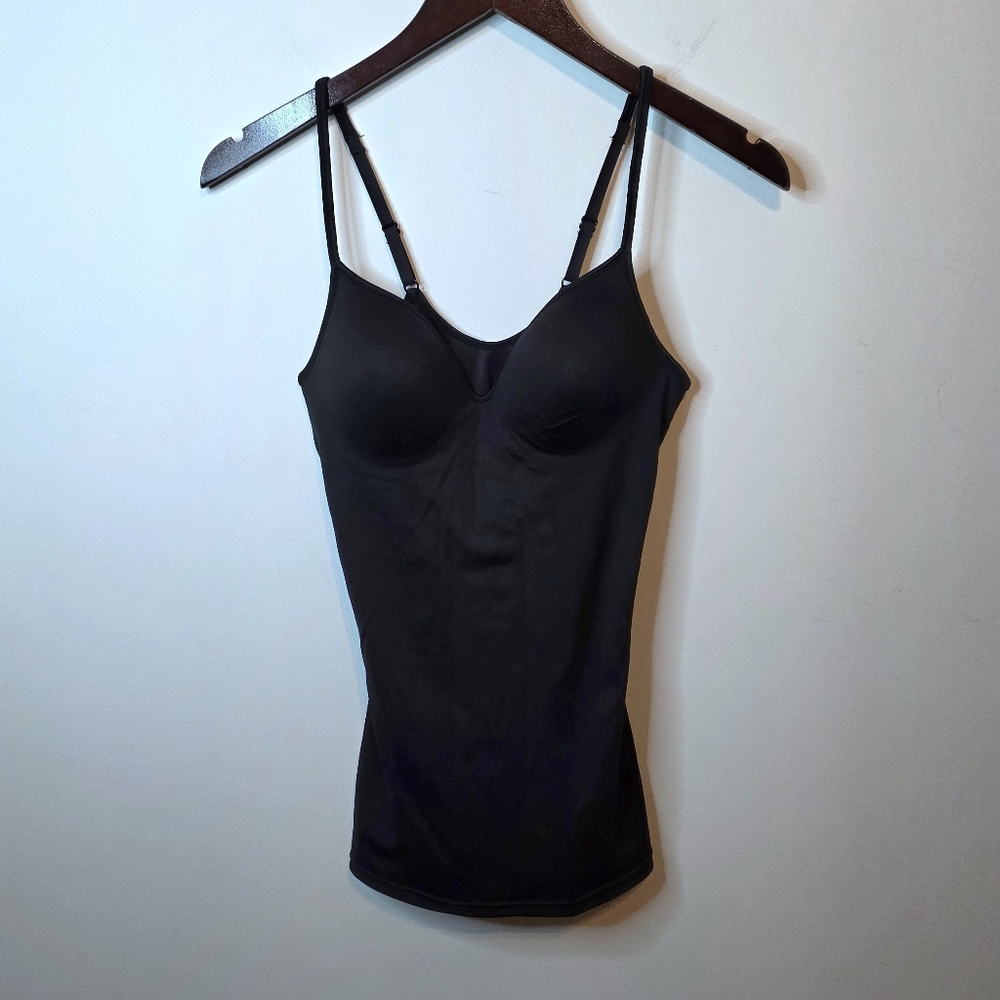 Maidenform Black Shapewear Cami Tummy Control W83070 Size Small
